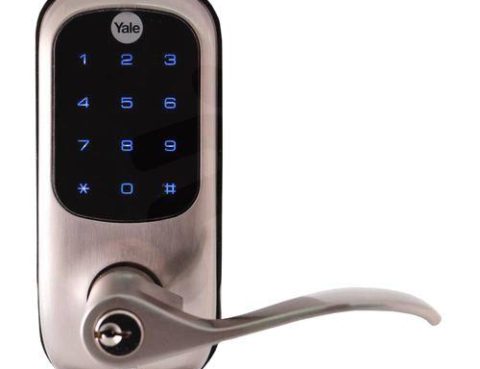lever handle key less lock
