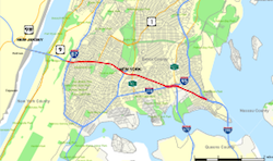 Locksmith in Central Bronx in the red line by map