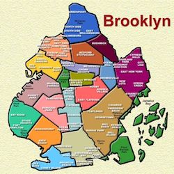 Locksmith in Central Brooklyn area by map