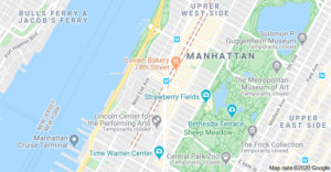 Locksmith in Amsterdam Ave by area map 