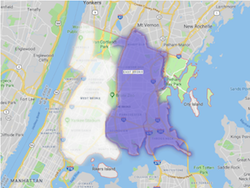 Locksmith in East bronx areas by map
