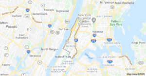 Locksmith in Upper Manhattan New York by map