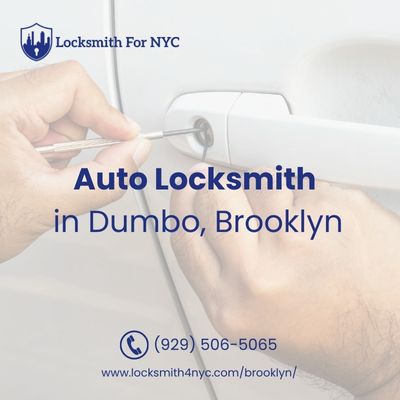 Auto Locksmith in Dumbo, Brooklyn