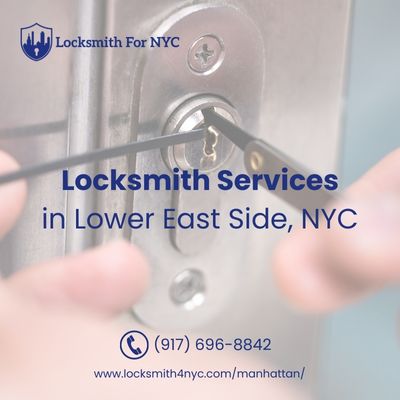 Locksmith Lower East Side, NYC