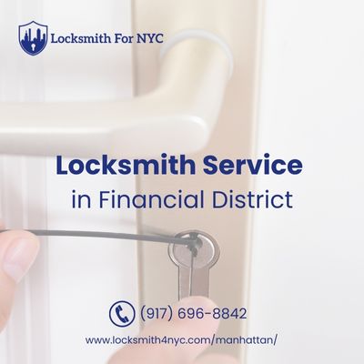 Locksmith Service in Financial District