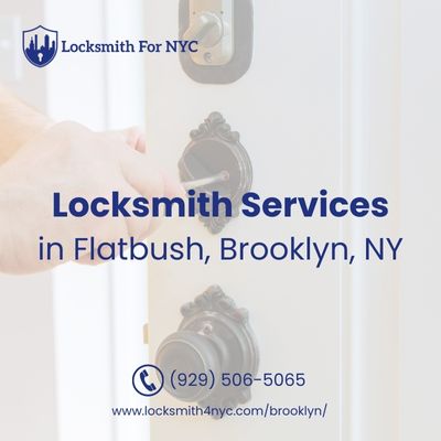 Locksmith Services in Flatbush, Brooklyn, NY