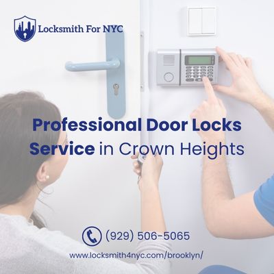 Professional Door Locks Service in Crown Heights