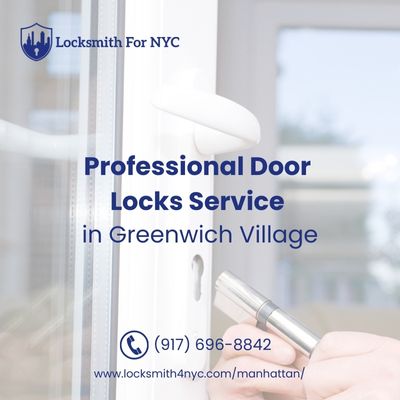 Professional Door Locks Service in Greenwich Village