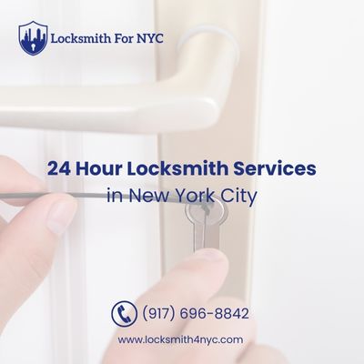 24 Hour Locksmith Services in New York City