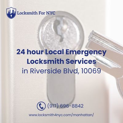 24 hour Local Emergency Locksmith Services in Riverside Blvd, 10069