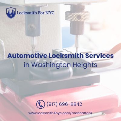 Local Automotive Locksmith Services in Washington Heights, Manhattan