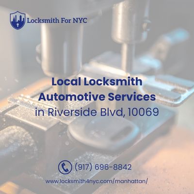Local Locksmith Automotive Services in Riverside Blvd, 10069