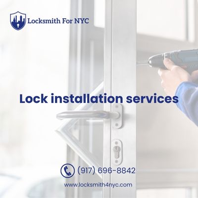 Lock installation services