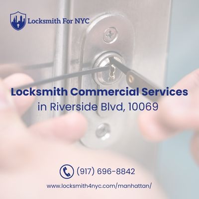 Locksmith Commercial Services in Riverside blvd, 10069