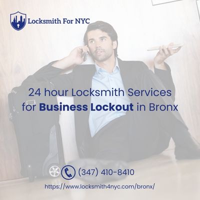 24 hour Locksmith Services for Business Lockout in Bronx