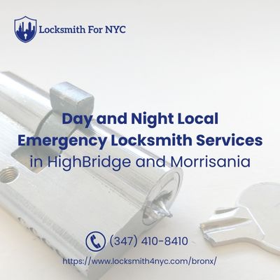 Day and Night Local Emergency Locksmith Services in HighBridge and Morrisania