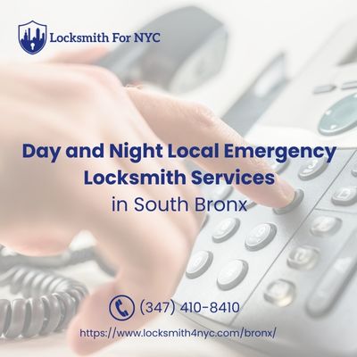 Day and Night Local Emergency Locksmith Services in South Bronx