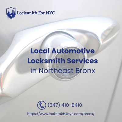 Local Automotive Locksmith Services in Northeast Bronx