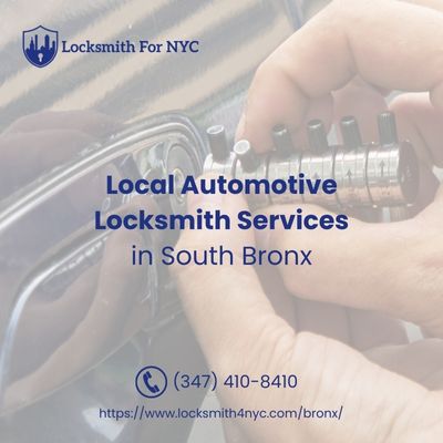 Local Automotive Locksmith Services in South Bronx