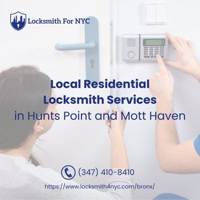 Local Residential Locksmith Services in Hunts Point and Mott Haven