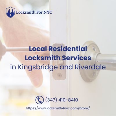 Local Residential Locksmith Services in Kingsbridge and Riverdale