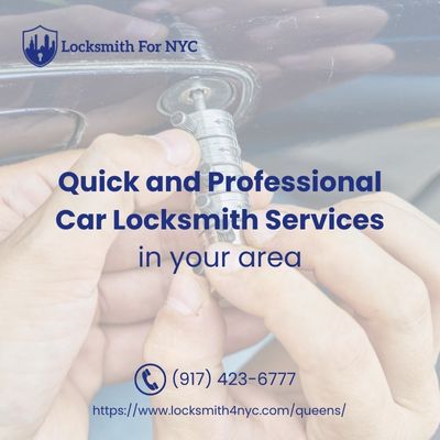 Quick and Professional Car Locksmith Services in your area