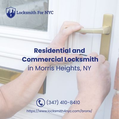 Residential and Commercial Locksmith in Morris Heights, NY