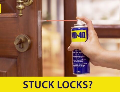 door lock stuck nyc spray wd-40